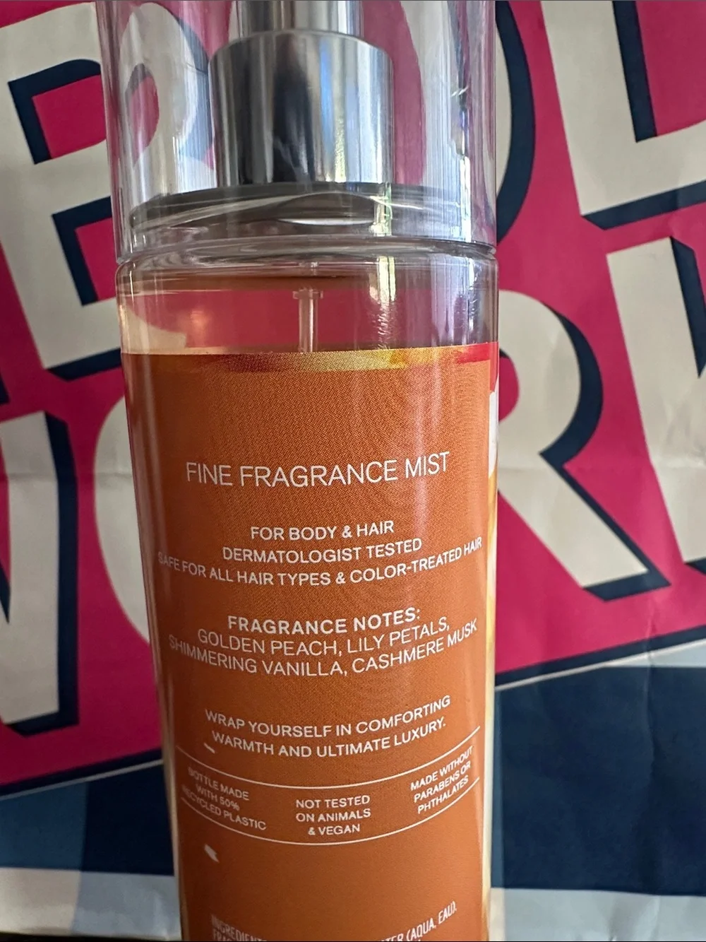 Bath & Body Works cashmere glow